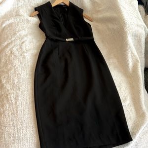 Black crepe White House Black Market dress.